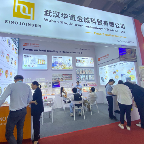 Food Printing Products Garner Popularity Among Visitors & 2nd Live Stream