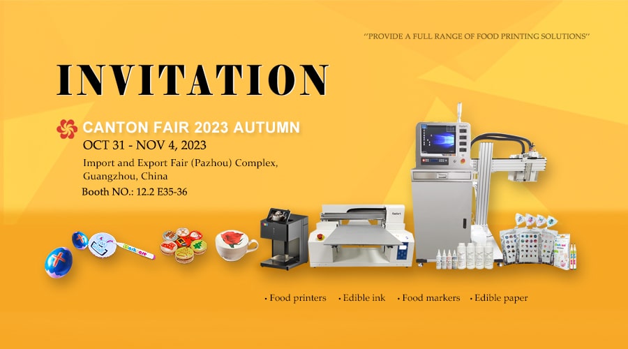 Discover the Future of Food Printing at the 134th Canton Fair