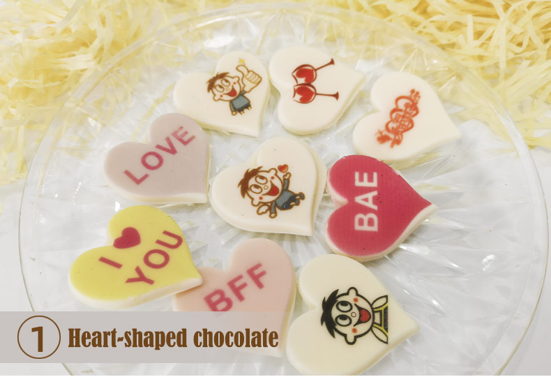 Chocoprint Coating Agent, Batch Printing Edible Patterns on Chocolate