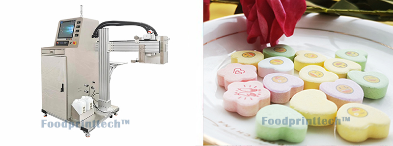 high speed food printer, candy printer, from Foodprinttech brand