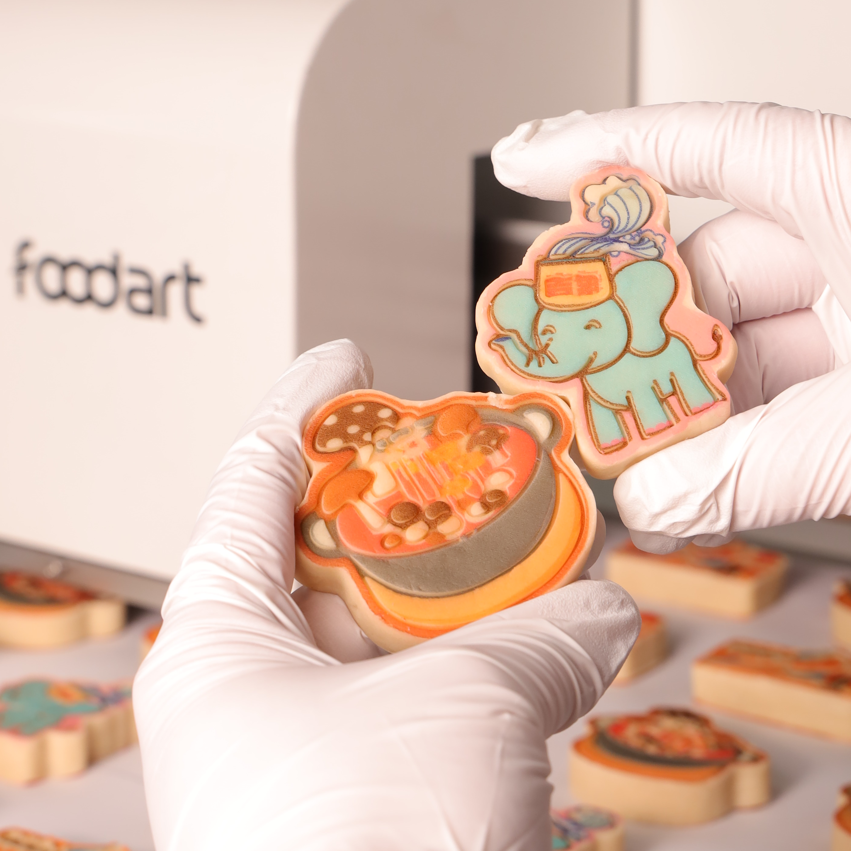 From Cartoon Characters To Logos: Food Printing Boosts Brand Promotion