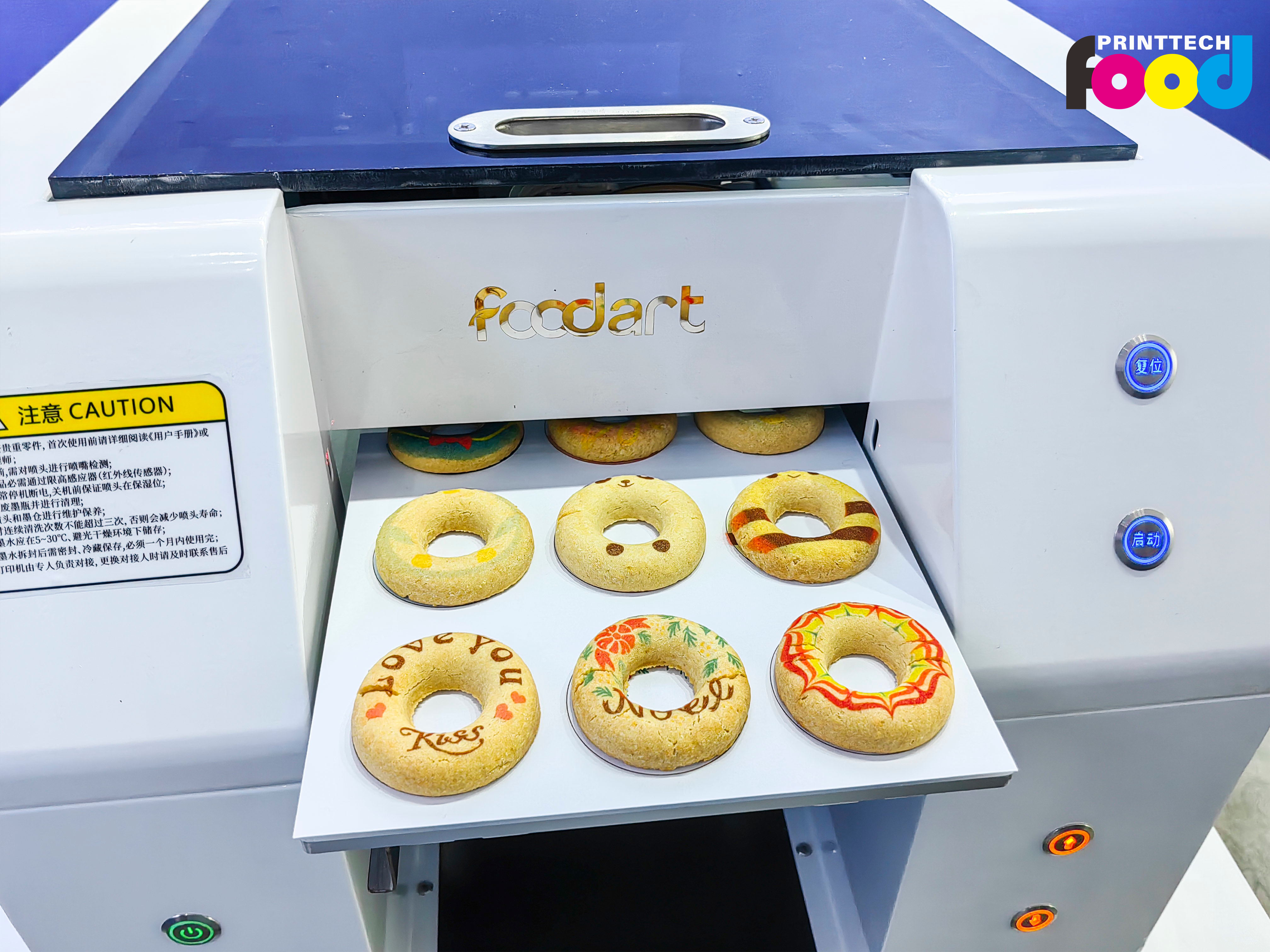 A4 flatbed food printer