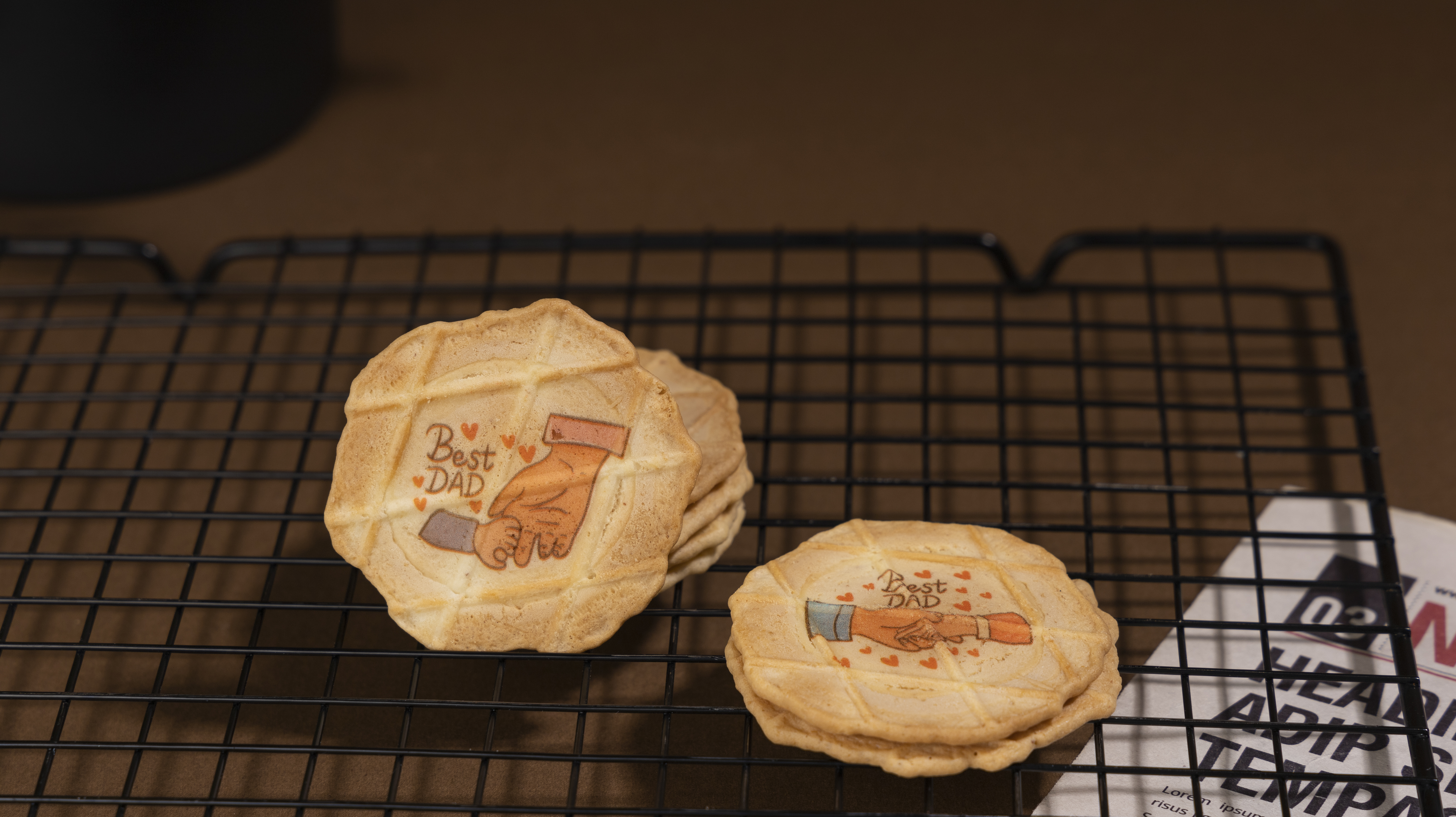 wafer cookies printingbakery printing foodprinttech