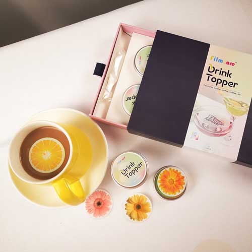 Drink topper, a secret weapon to help tea drinking companies sell up