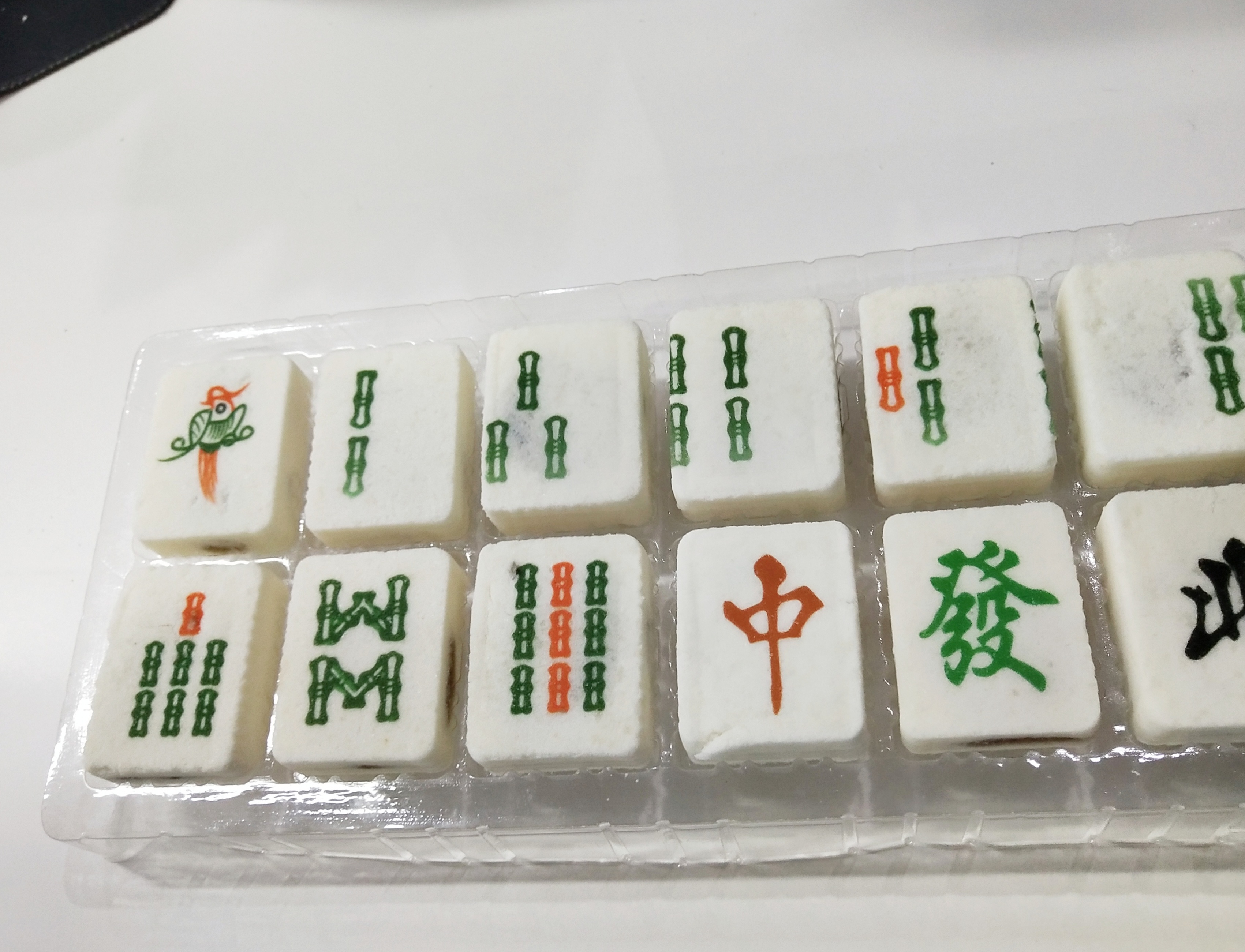 Mahjong pastries 1
