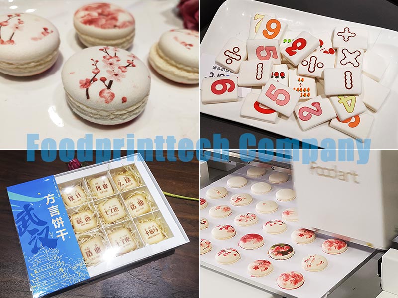 A2-flatbed-food-printer,-edible-image-macarons,-marshmallow,-cookies,-cake,-from-Foodprinttech-company