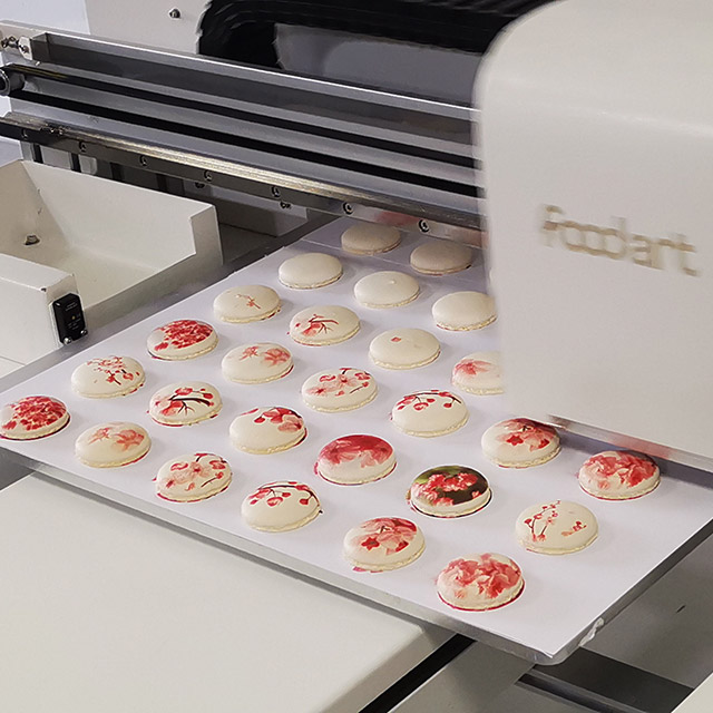 edible-printer-A2-food-printer-print-custom-edible-image-macarons-sakura-macarons